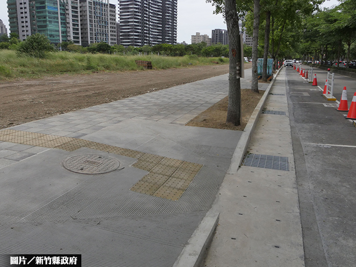 竹北高鐵周邊道路改善  11月完工