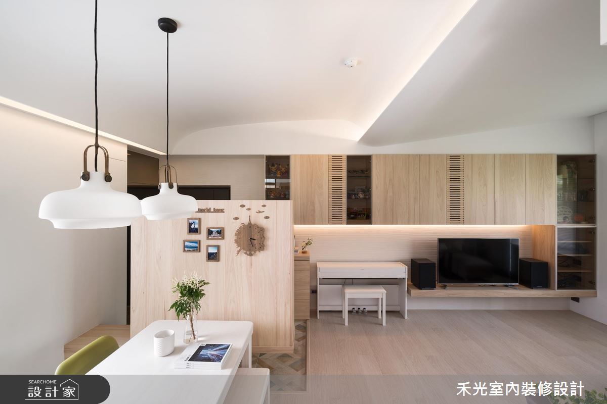 採光動線優先，打造無處不在的好收納