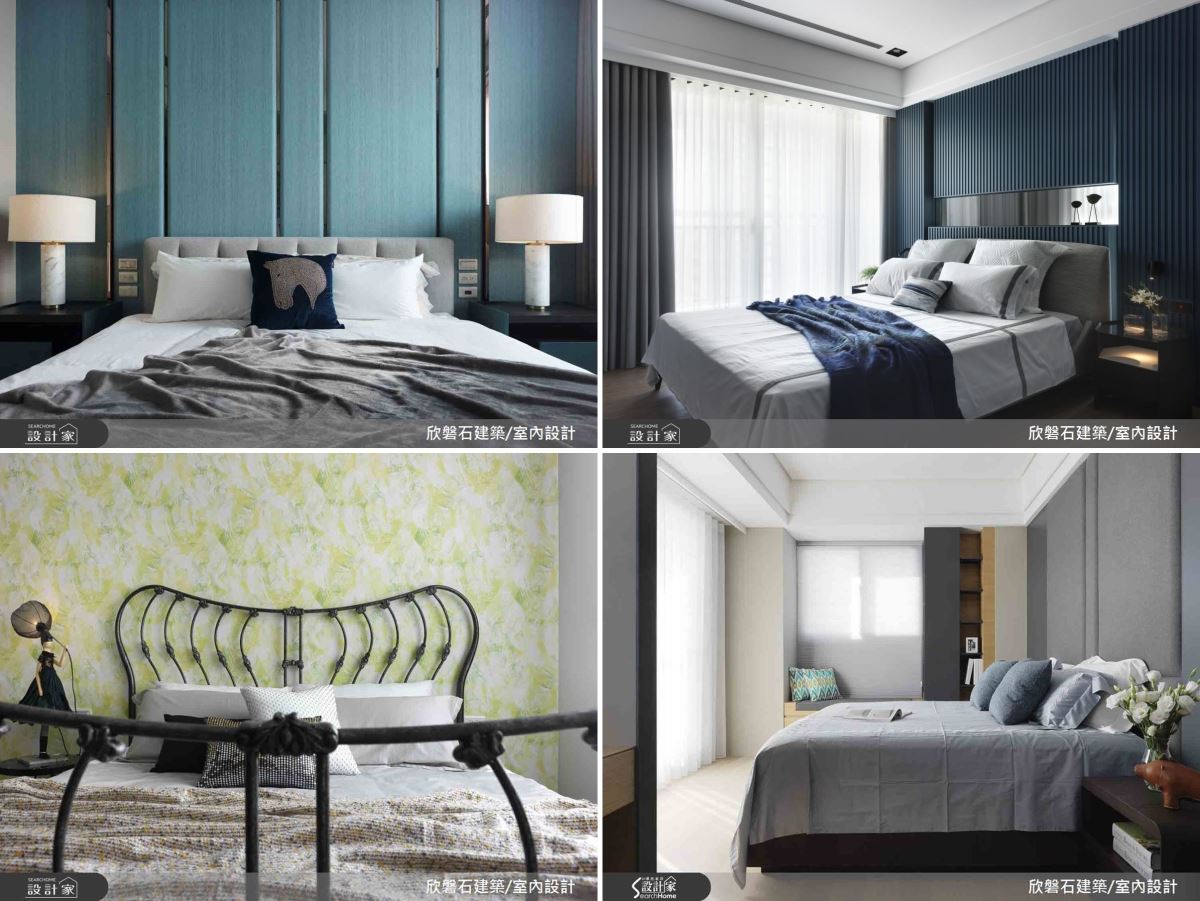 安心放鬆的個性臥室，許你一夜好眠！