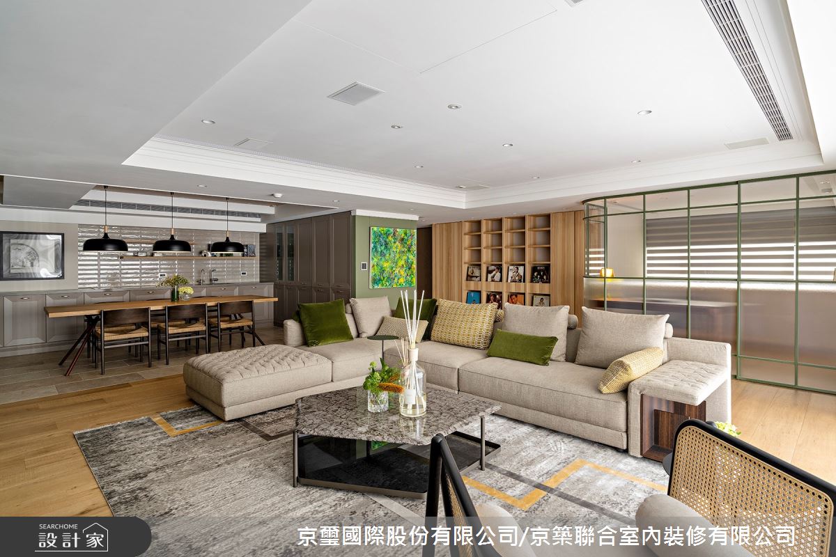 黃金三角比例融合藝術、生活、綠意，賦予空間嶄新的居住體驗！老屋變擁...