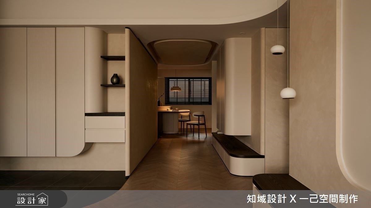 在平凡的日常與你共享曙暮時光，新北25坪老屋揉捻現代與侘寂，化身奶茶...