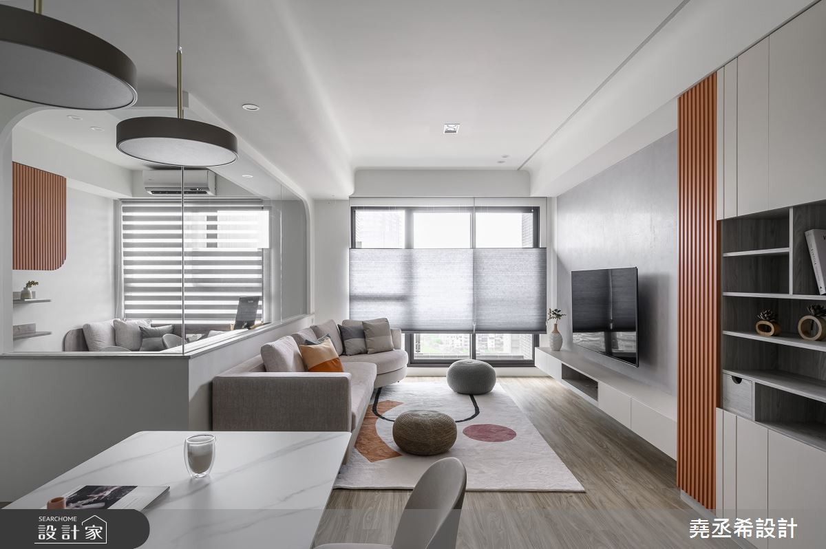 北歐療癒力來襲！通透玻璃屋書房、開放餐廚吧檯，形塑幸福卻不凡日常