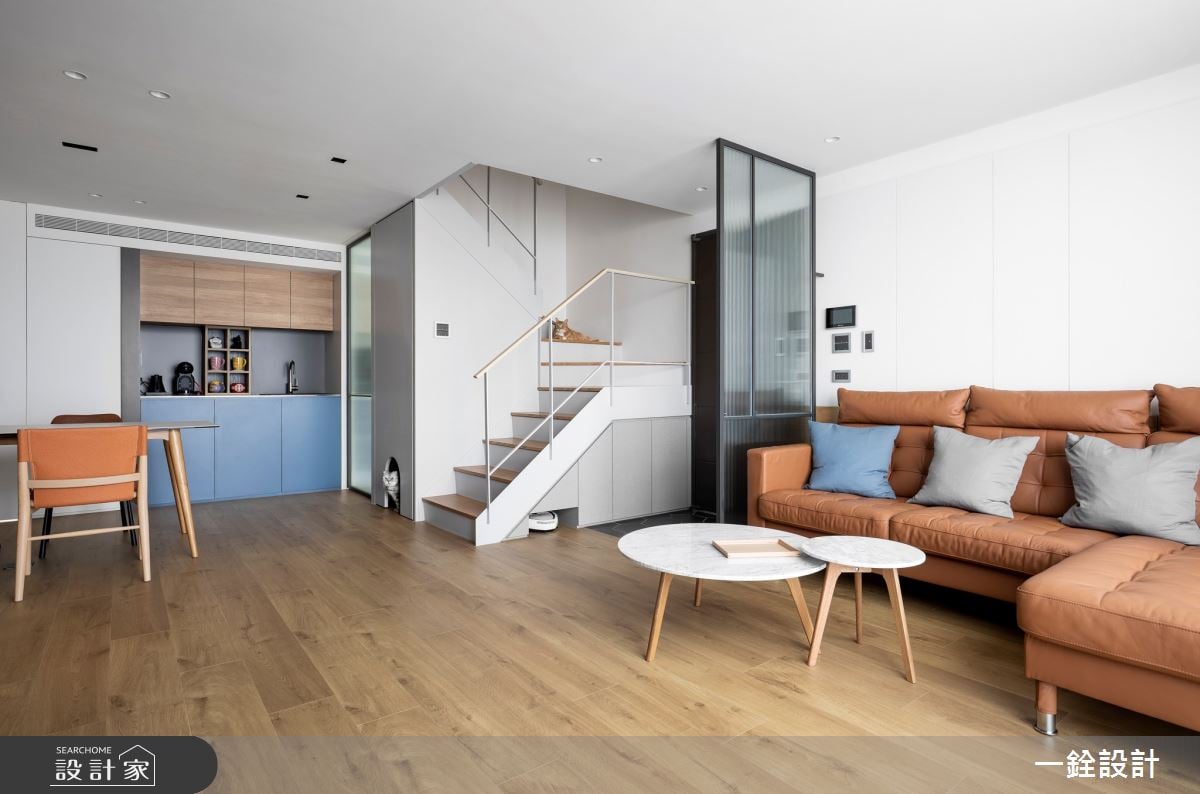 從毛胚量身定制，重塑動線打造兩人三貓的美好日常