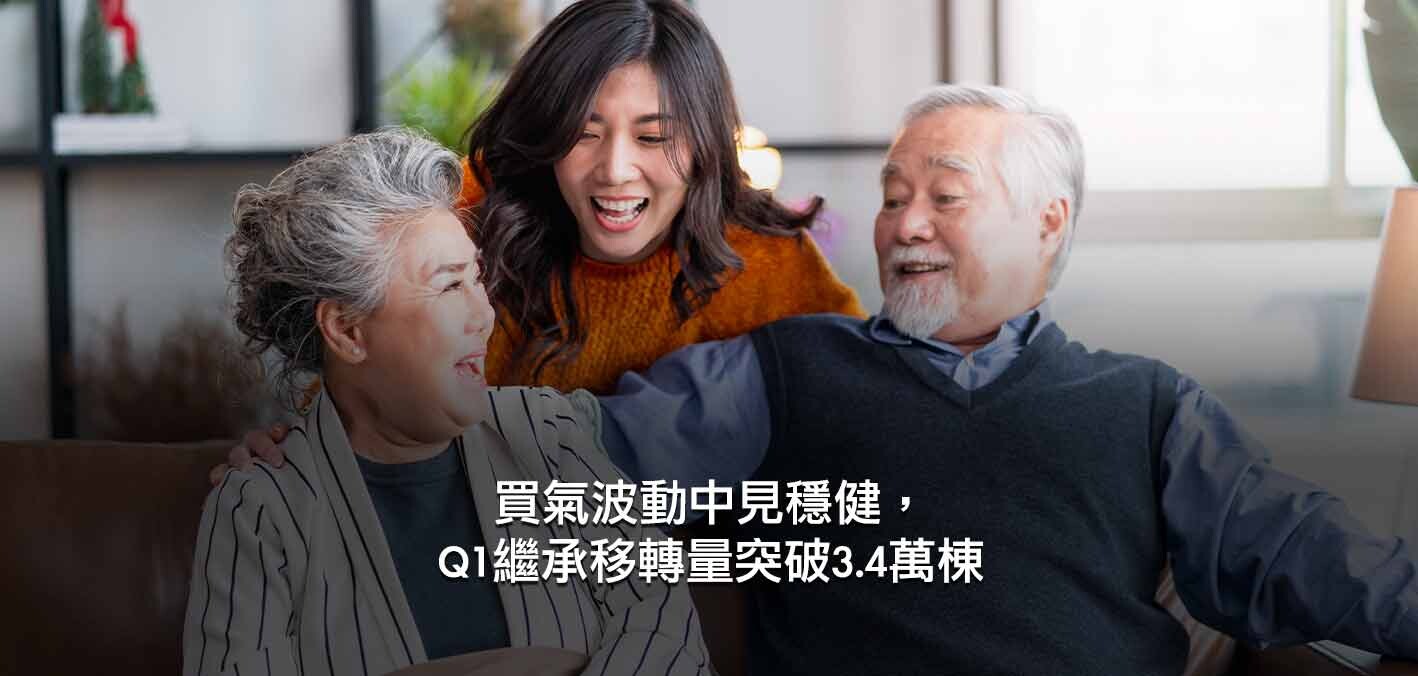 房市冷中見熱，揭開大傳承時代數據真相！繼承贈與量連續四年維持高原期