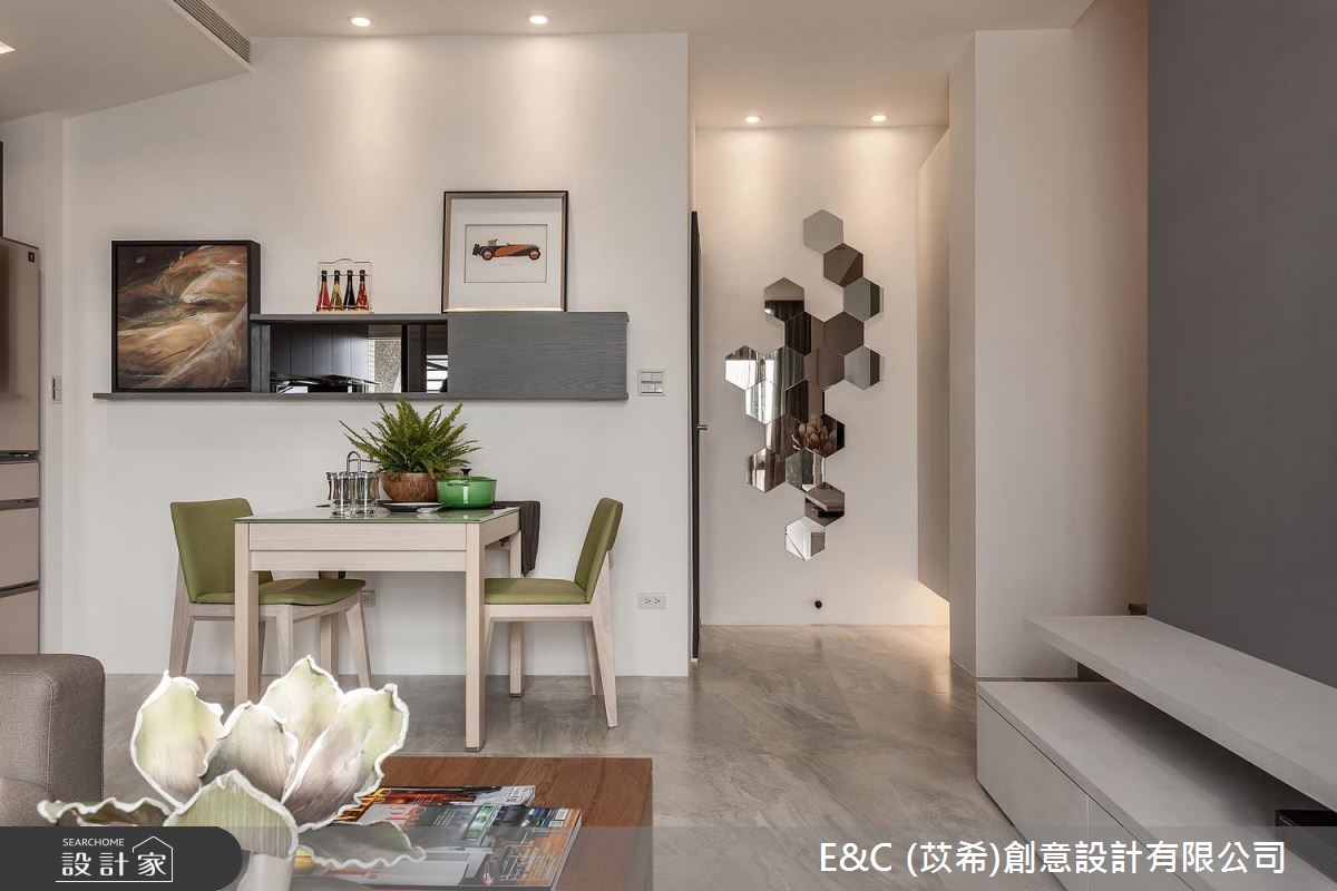 2人1寵、3房2廳，21坪簡約新婚宅一次搞定！