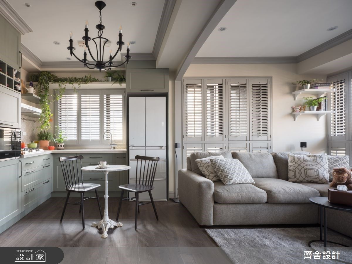 單身貴族的美式風小豪宅！開放式美廚、療癒系浴室享受一個人的自在