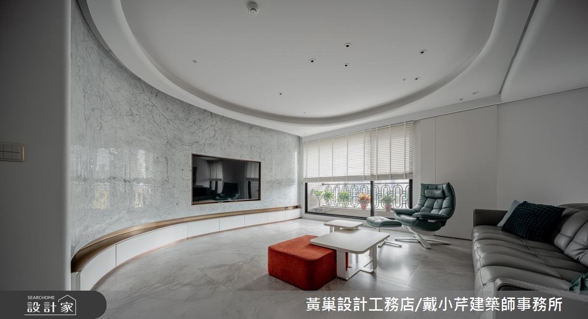 令人嚮往的空間感！弧形設計化空間稜角為住宅優勢，開啟居家生活新視野