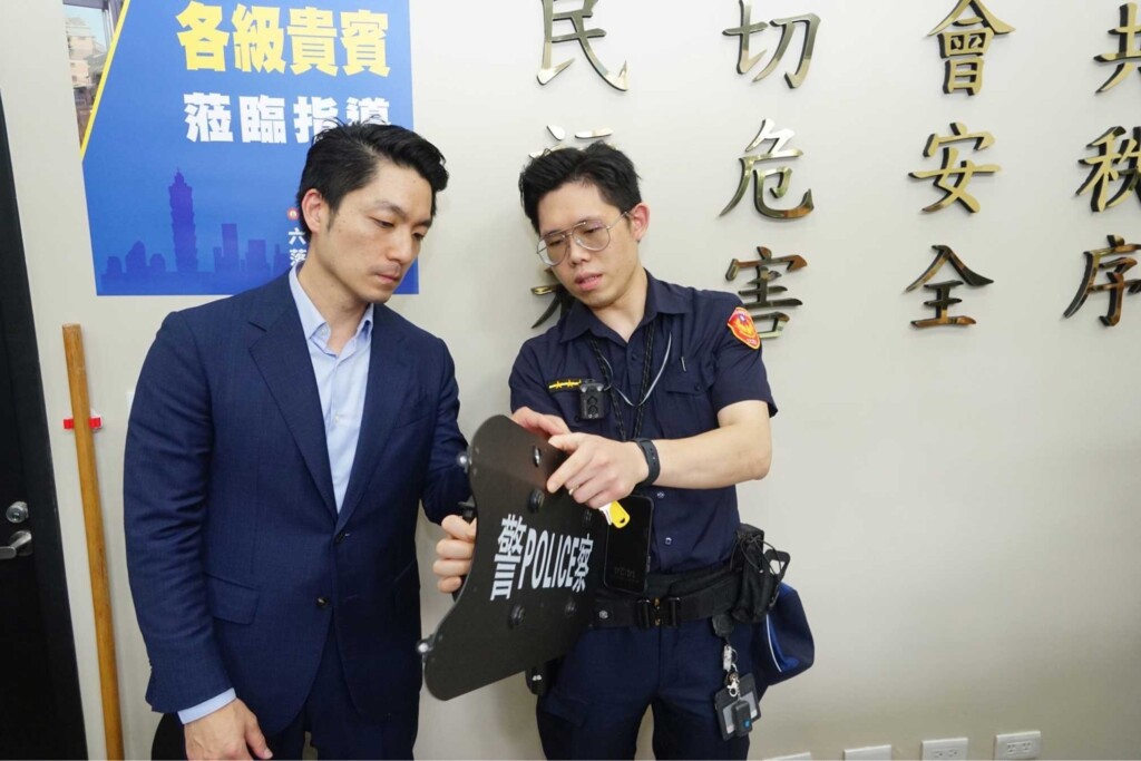 六張犁派出所公辦都更落成 蔣萬安：大都更時代里程碑