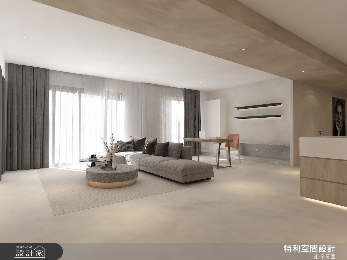 毛胚屋遇見義式極簡美學，讓電壁爐、智能家電與精緻設計打造一見傾心的...