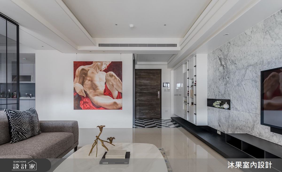 屋主大力給讚的設計師！彈性拉門打造22坪現代風機能宅