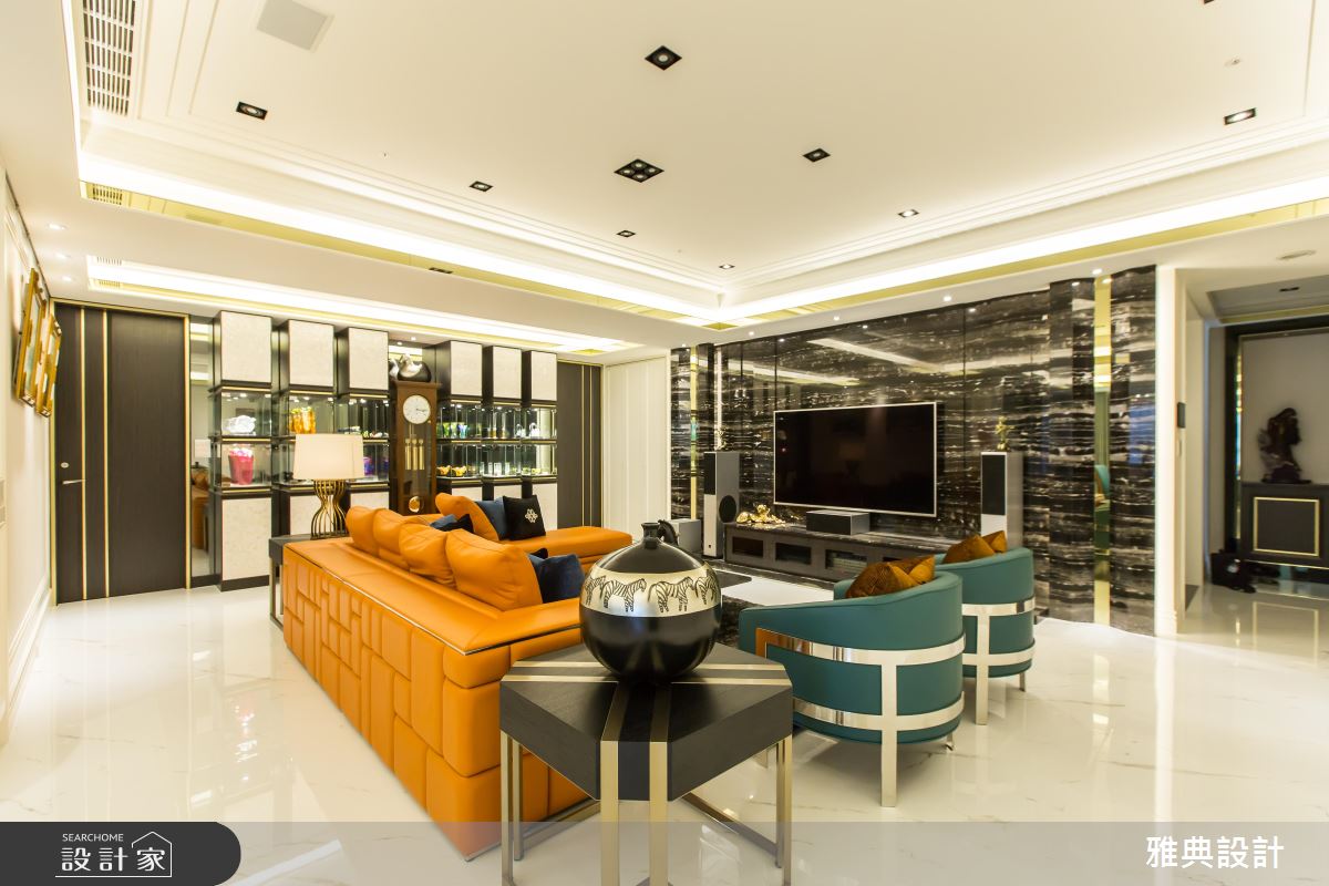 設計師的「鑲嵌微奢學」 打造超完備三代同堂百坪豪邸！