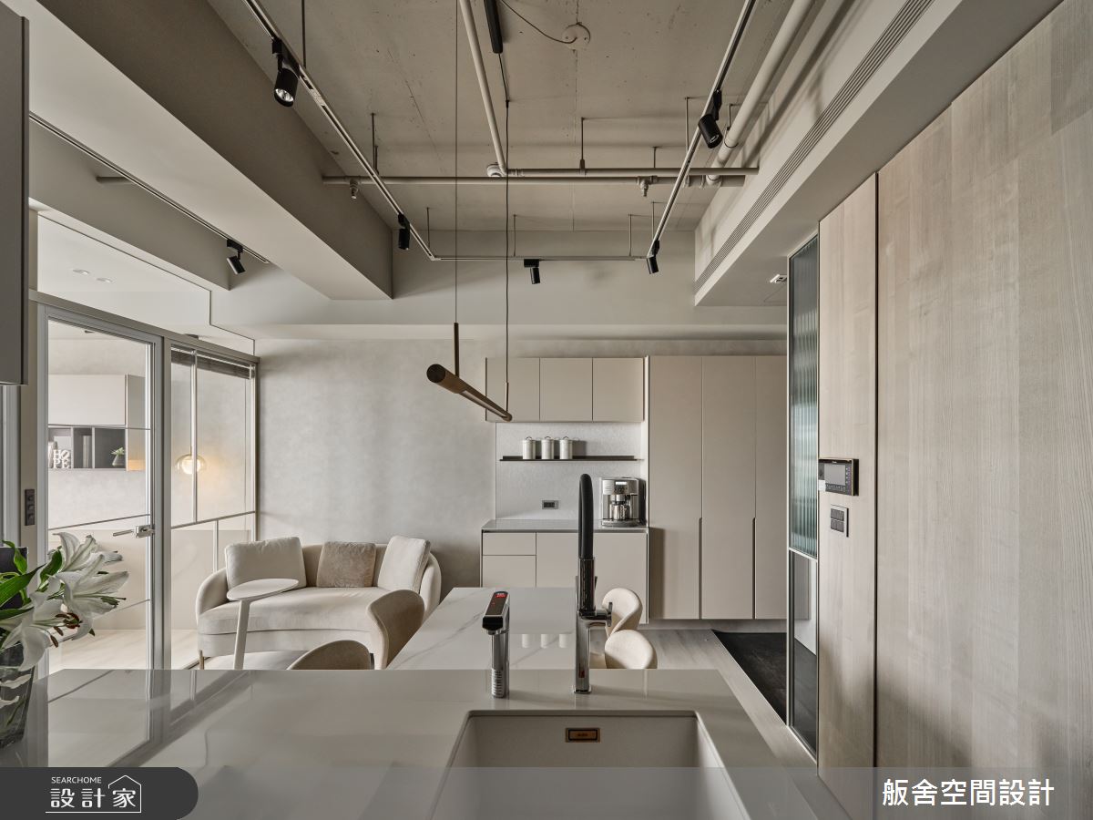 小宅大機能！18坪現代風預售屋實現二加一房與開放式廚房