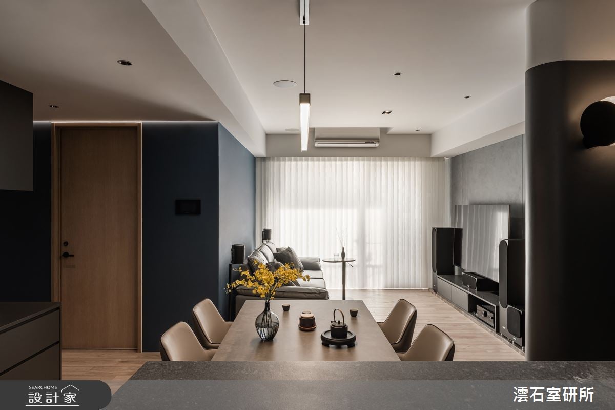 科技控的夢幻寓所！開放式空間x彈性拉門，23坪親子宅實現沉浸式的智能居家