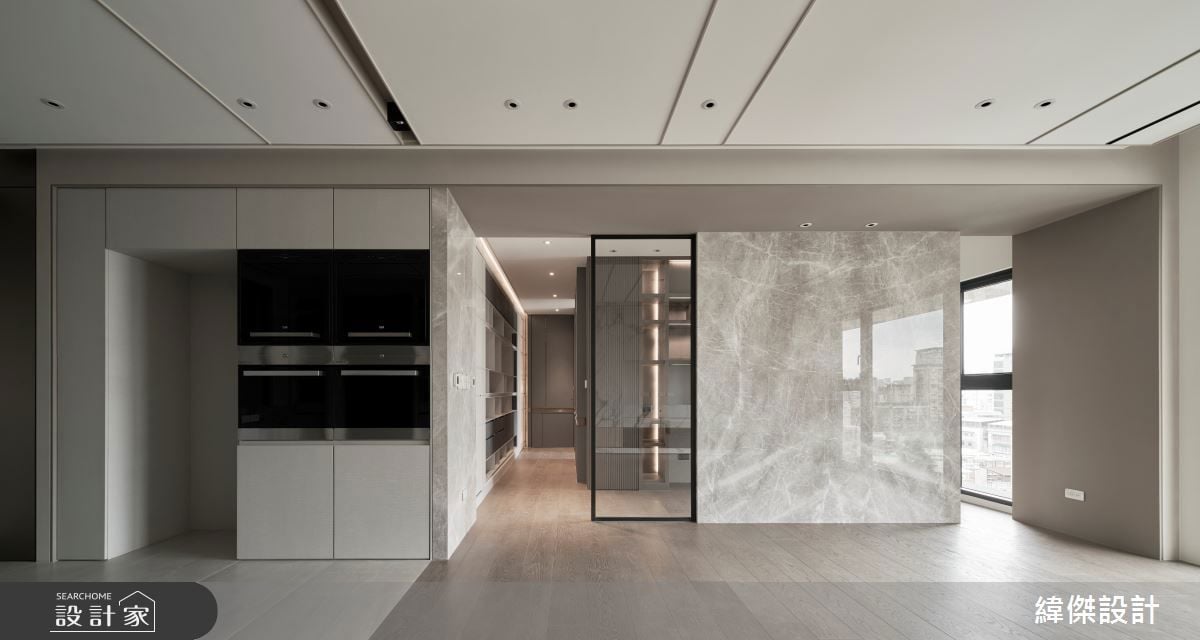 俐落剪裁讓光影穿透！36 坪新成屋訂製 3+1 房設計，刻畫三代同堂生活的...