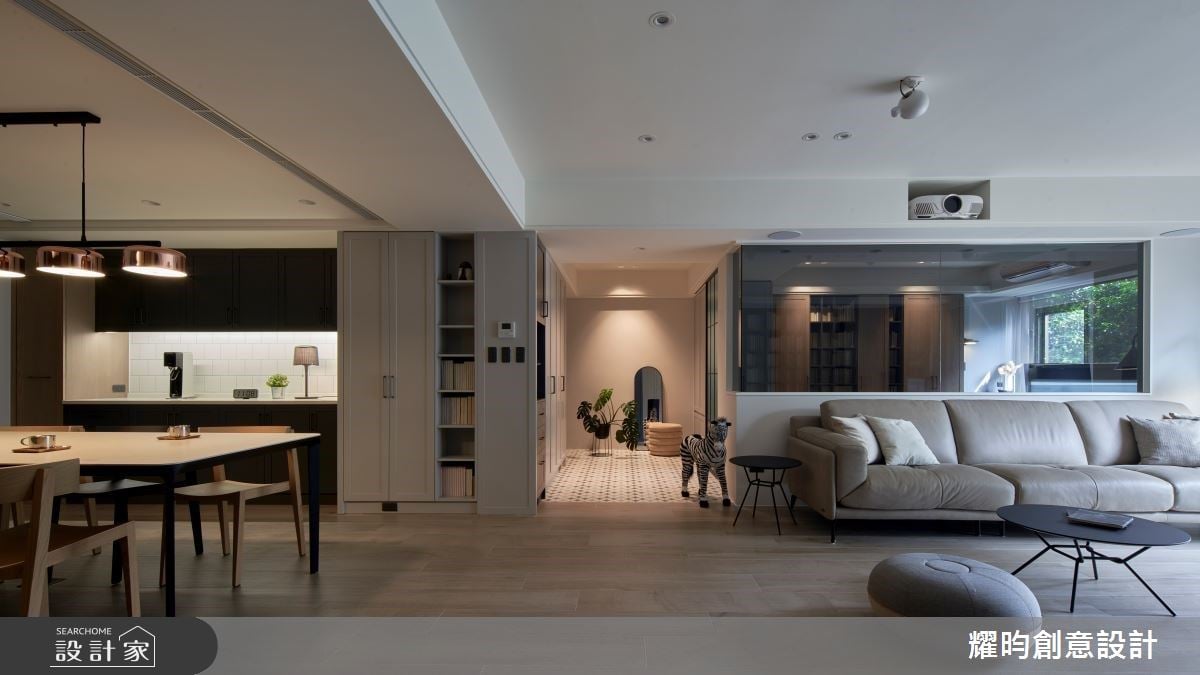 辦公招待所化身書香北歐宅！40年老屋弱化橫越大樑，找回5+1房大空間與絕...