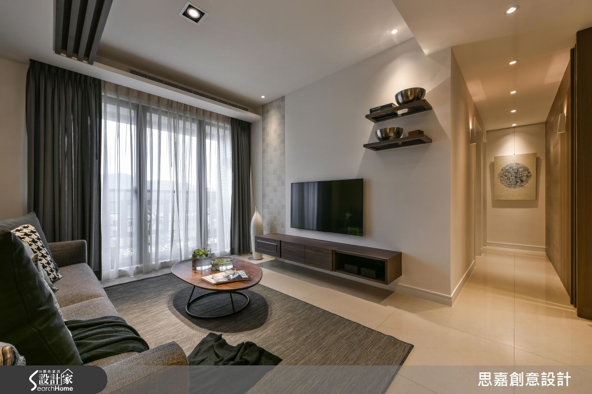 在 35 坪簡約風單身宅 展開與自己的美好相處