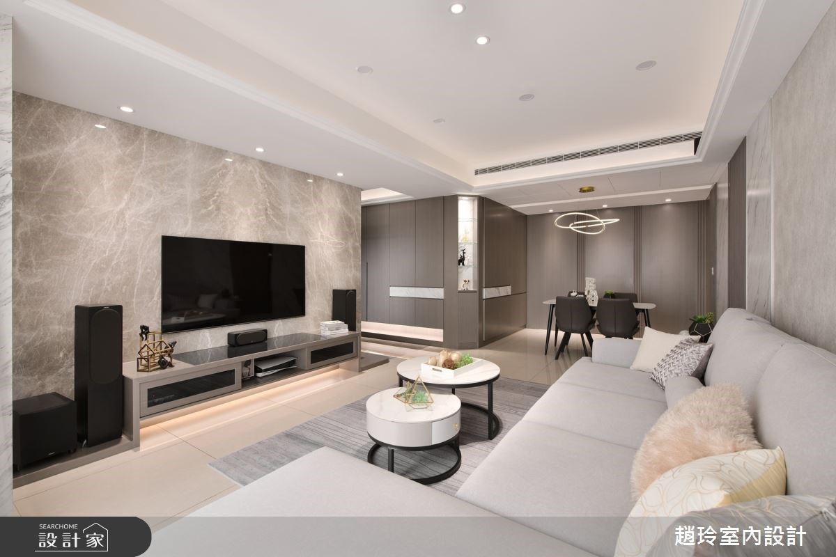 「預售屋客變」免去多餘開支！量身訂製四口親子宅，以輕奢現代風揭開美...