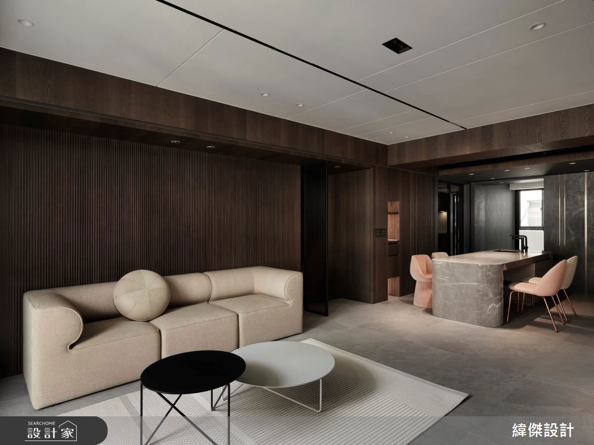 雅致宅邸新生，36坪老屋的現代質感與自然溫度融合