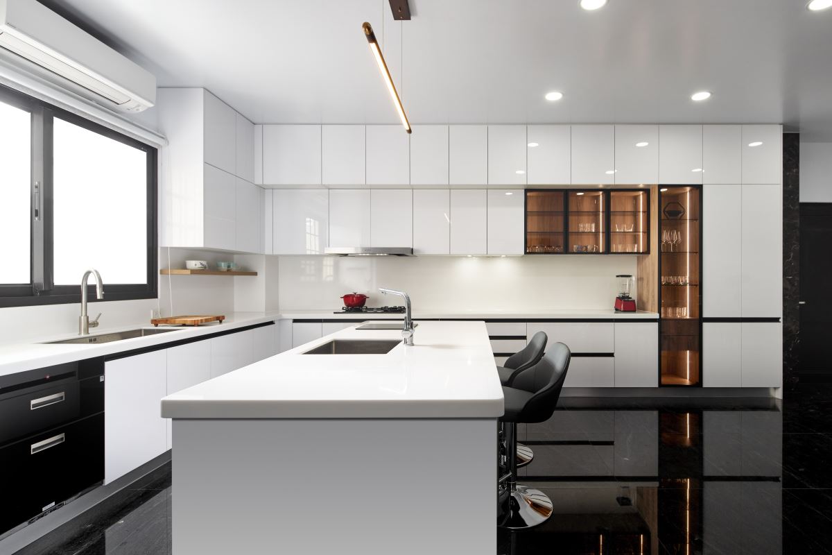 現代風機能美廚大公開，開放式廚房烹煮、收納一氣呵成沒煩惱