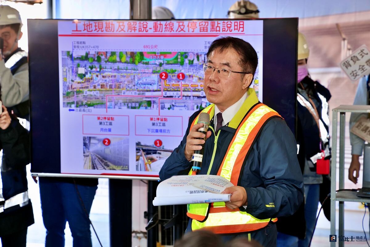 台南鐵路地下化第一階段將於115年完工通車，未來將新增兩站。