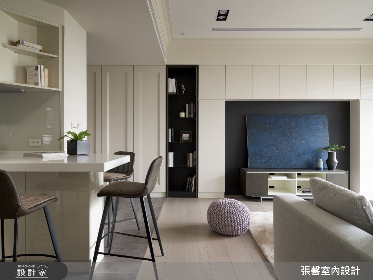 音樂世家的奶油小宅！在圍繞式吧檯、CD 廊道牆增添生活樂趣