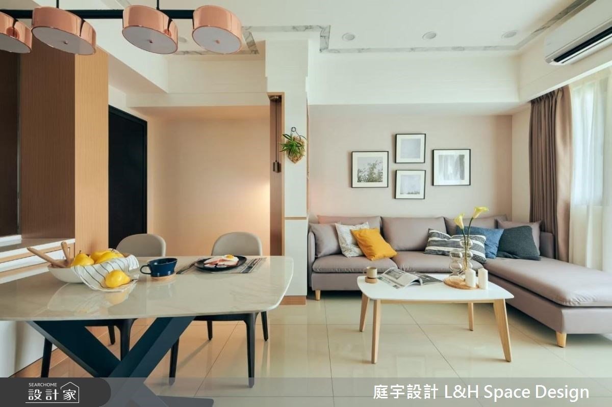 最舒適溫柔的經典大地色系！18坪北歐風親子宅，洋溢滿滿的明亮好採光