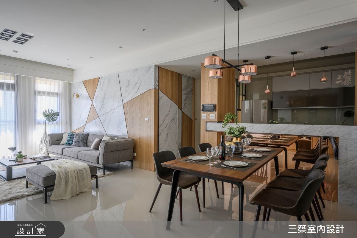 大器與細節的總和！異材質打造你的現代風美宅