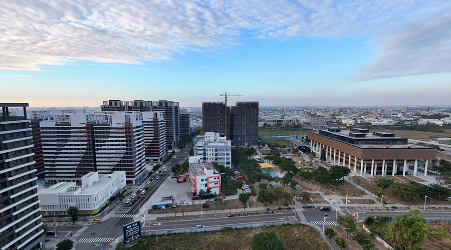 引領永康翻轉的永康之眼，東橋重劃區