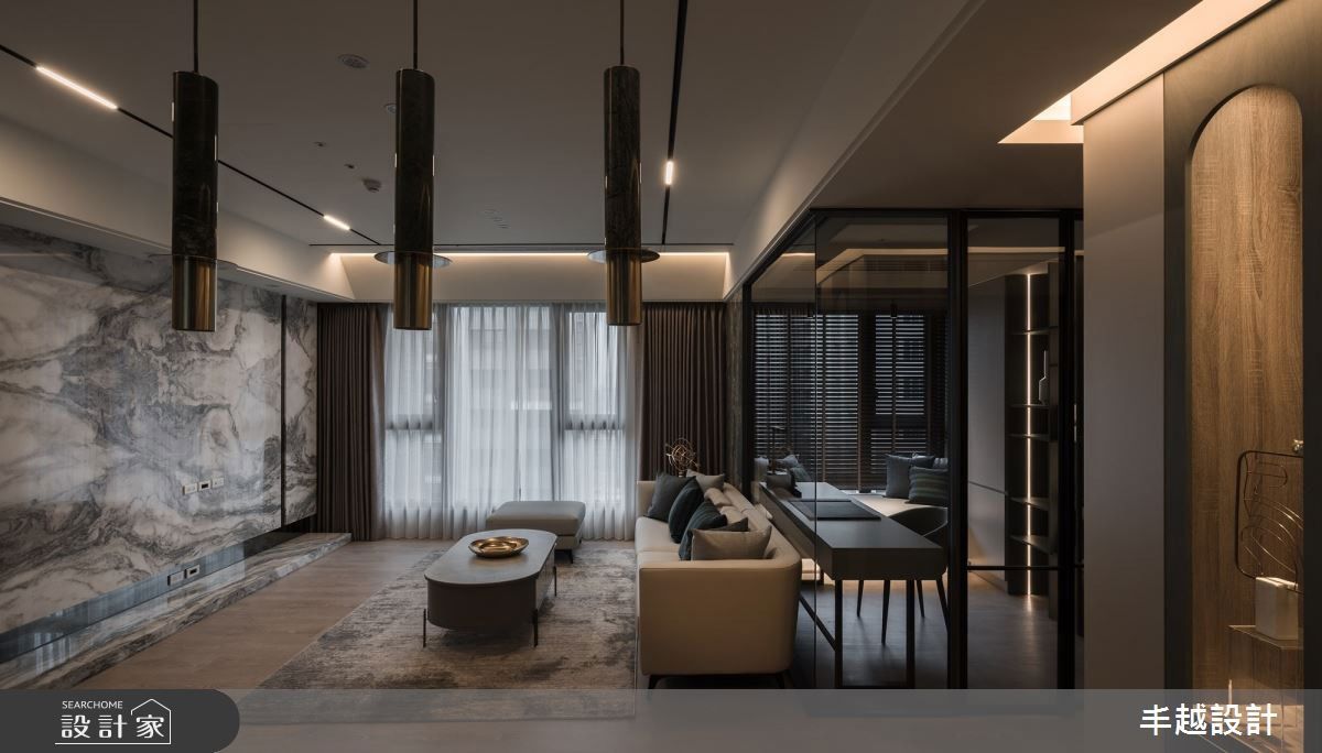 小坪數的優雅逆襲！實現奢華風小豪宅夢想， 18 坪也能高級又大器！