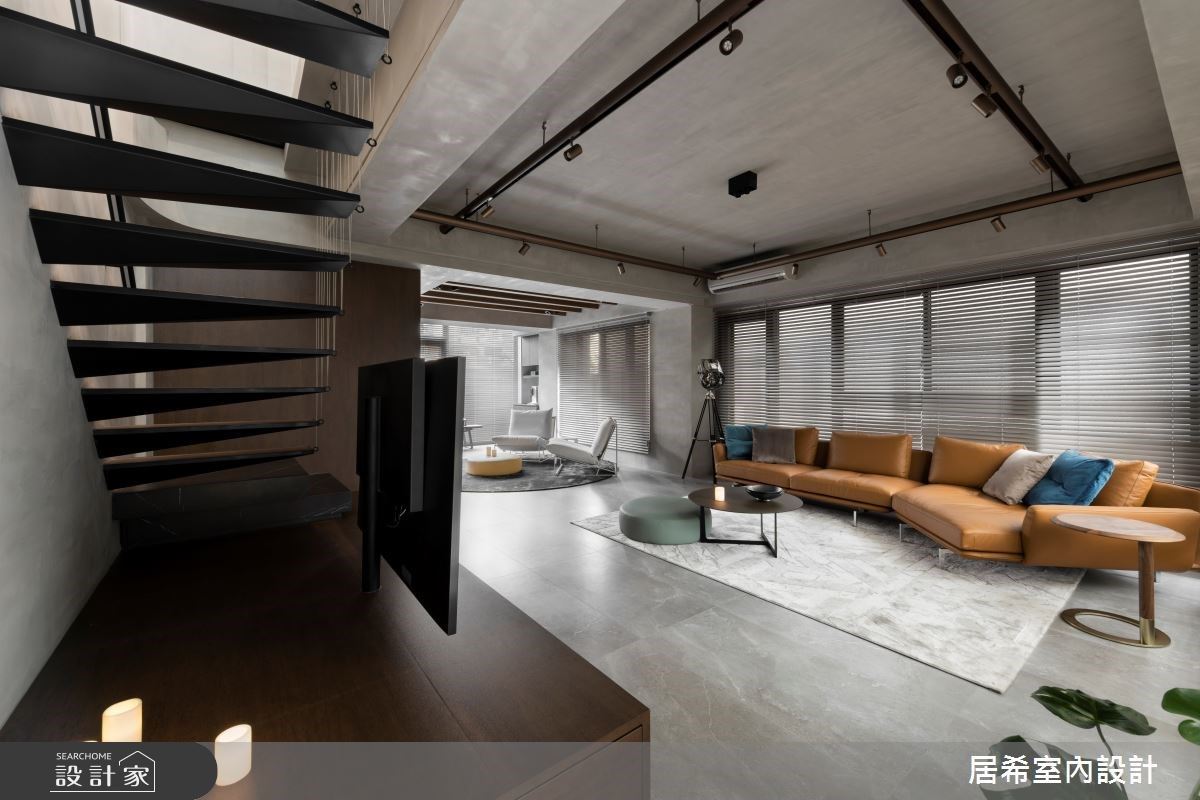 【TV】極簡工業風的質樸魅力 92坪透天別墅設計