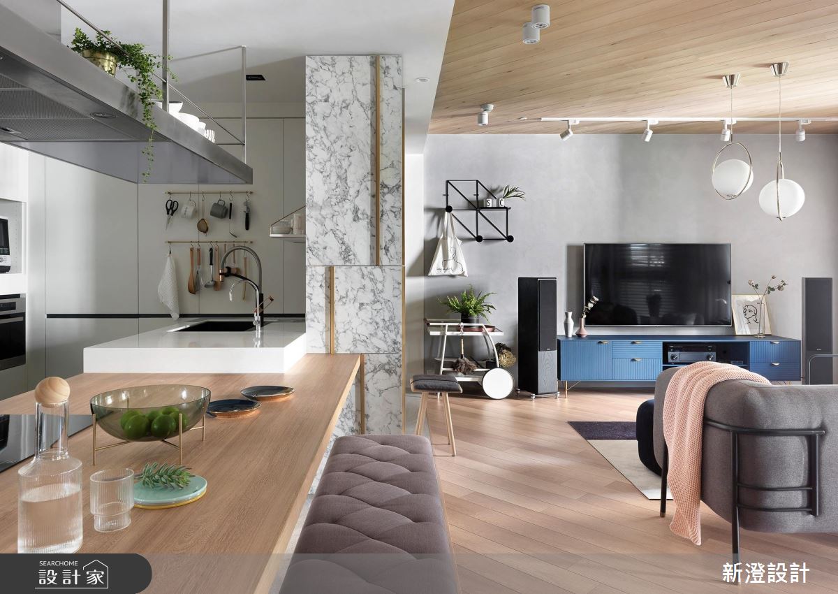 北歐風的優雅氣質！雙人甜蜜宅完美詮釋牆面裝飾術