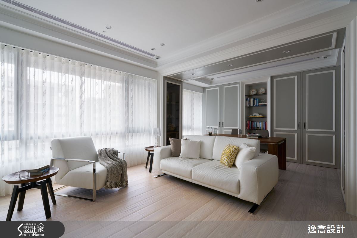 陽剛味十足的新古典單身男子窩