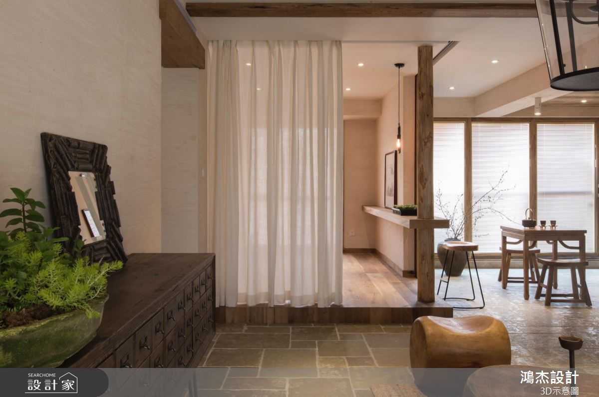 平靜美好的三代同堂日常，在 36 坪日式禪風木屋溫暖上演！