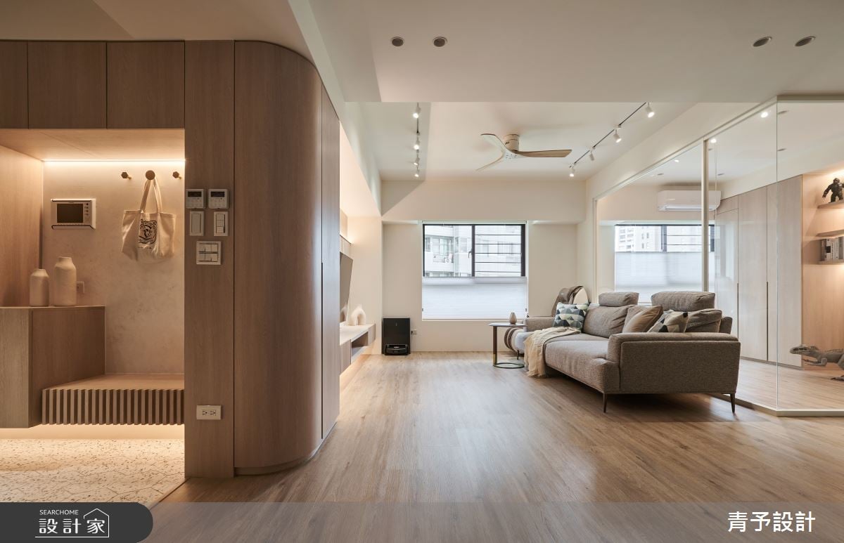 新北林口39.5坪中古屋獲新生!拆除一牆打造兼具安全與互動性的親子樂園