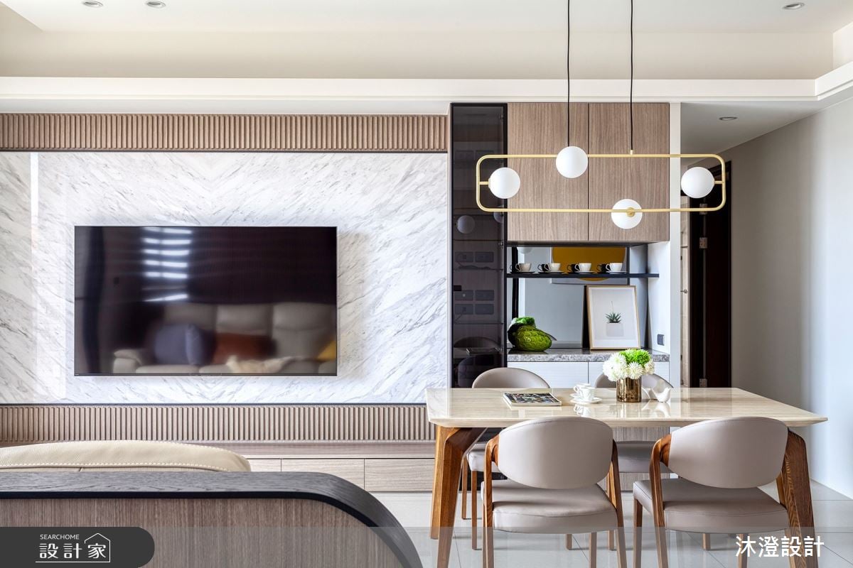 日光照耀的60坪開闊現代宅！善用坪效打造美型機能兼具的海量收納