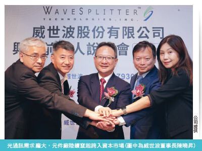台廠仰賴光元件一搏輸贏－上游CW雷射元件是個大賽局，FAU贏家有限