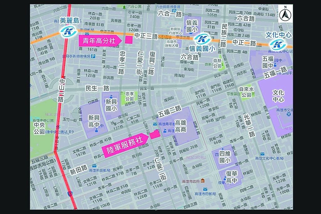 住都中心首度揮軍高雄！美麗島雙捷運旁59億公辦都更啟動 中正路金融街將...