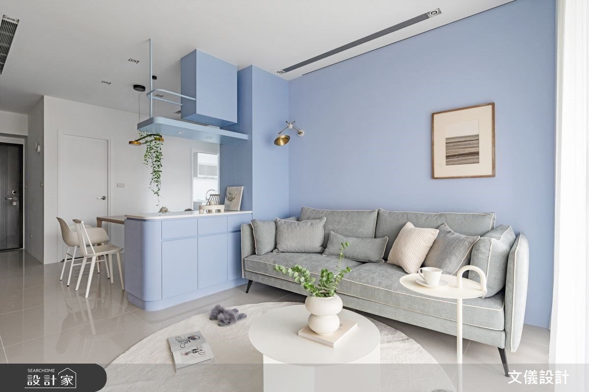 與101彼鄰的藍天白雲居家！以日式簡約手法，寫下北歐風的清新休閒感