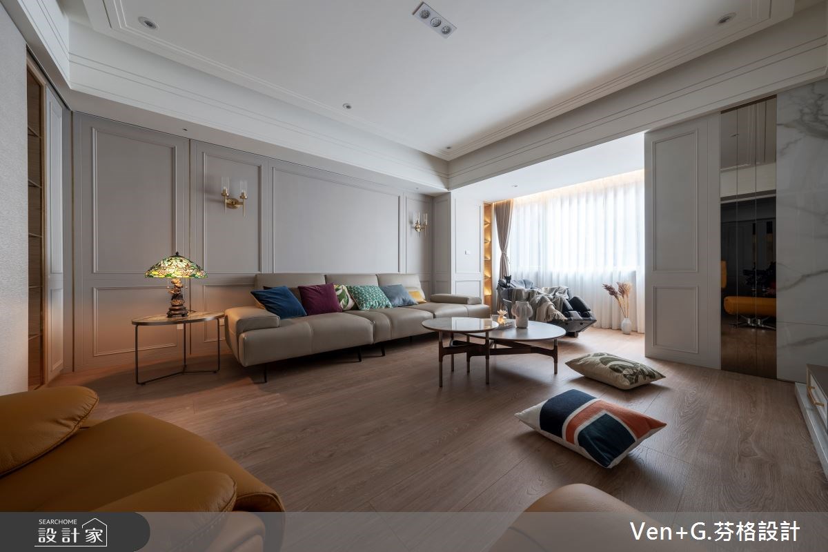 夢想中的輕奢美式宅！為老屋優雅翻新，精緻舒適感升級！