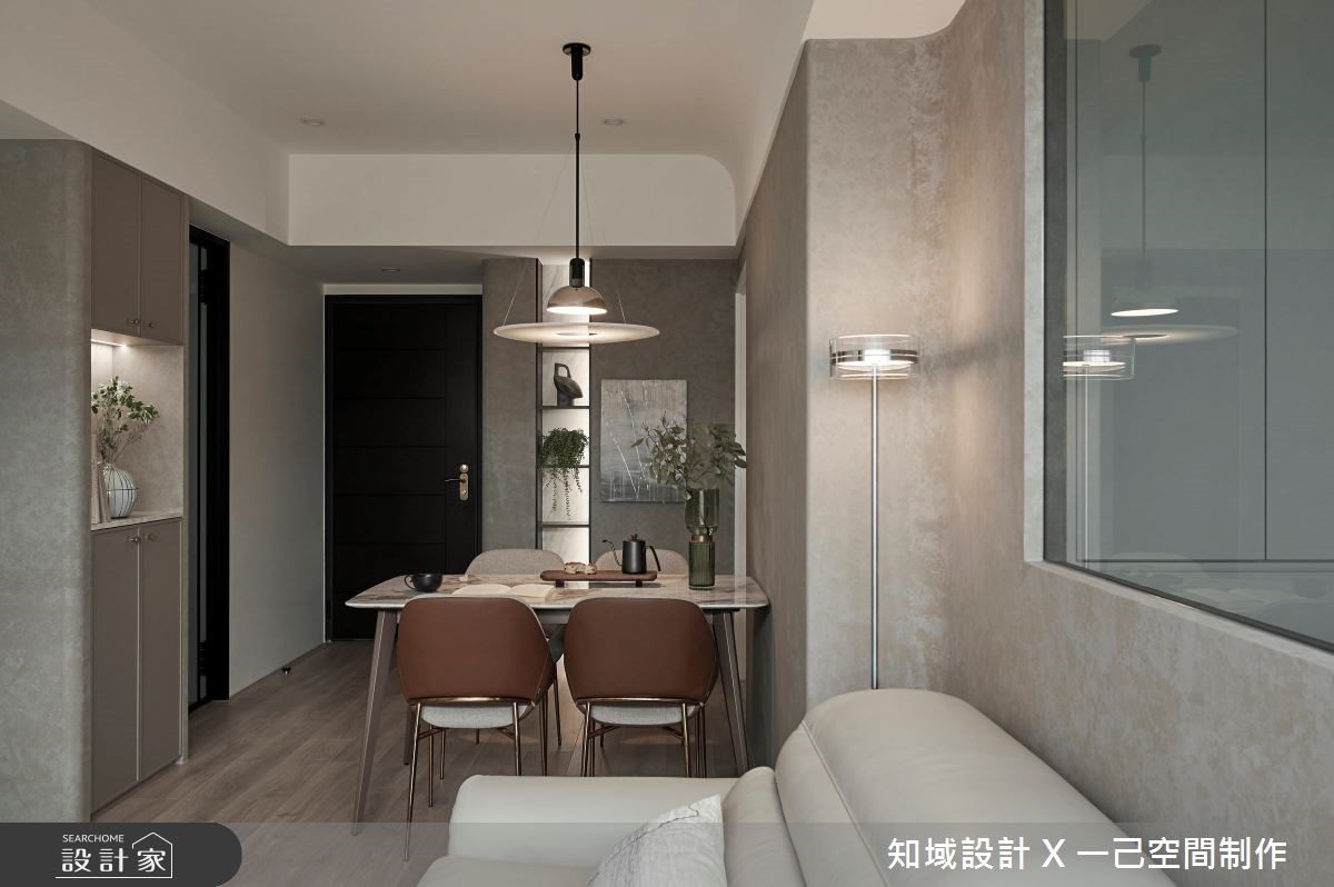 入住輕奢有質感的16坪新婚小宅！溫暖司曼特漆、天然石紋體現灰調北歐風