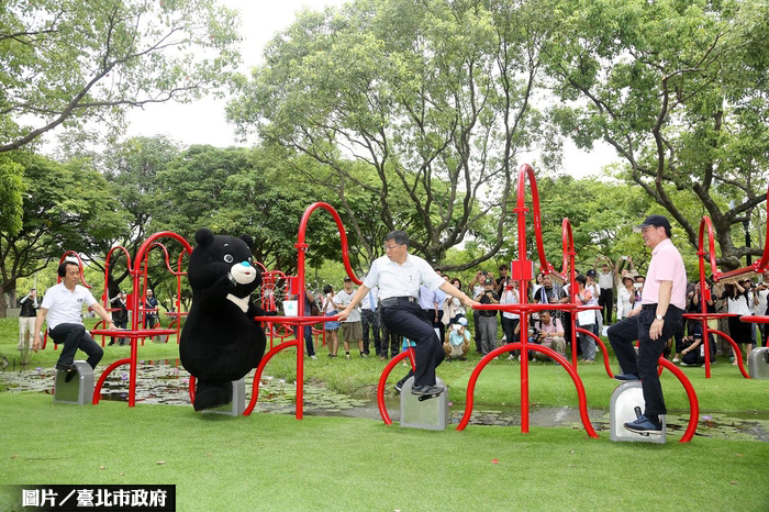 台北大灣草圳一期完工 創建都市生態花園
