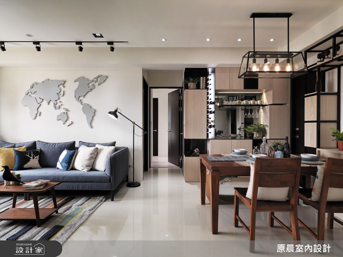 用旅行敘寫生活 兩個人的 27 坪現代風居家 