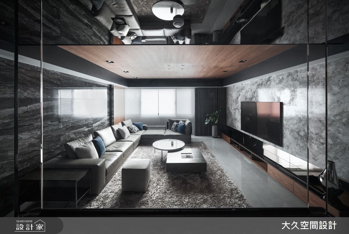 66坪中古屋蛻變飯店精品宅！揉合石材與深色木質地，演繹氣度非凡絕美空間