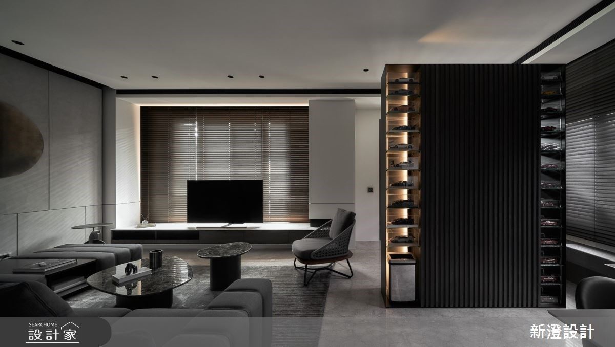 模型車甩出時尚生活態度！海派更衣室收納點亮透天豪宅