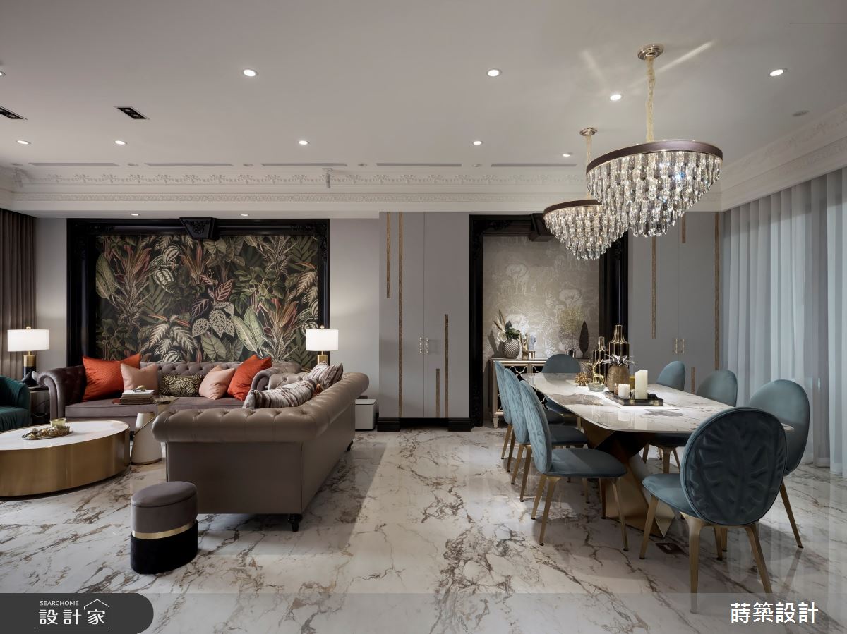 一家三口入住自地自建150坪宅邸！注入自然靈感元素，打造豐富多元新古典...