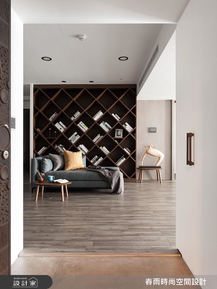 魅力獨居 X 型男態度 型塑 40 坪現代人文風格宅