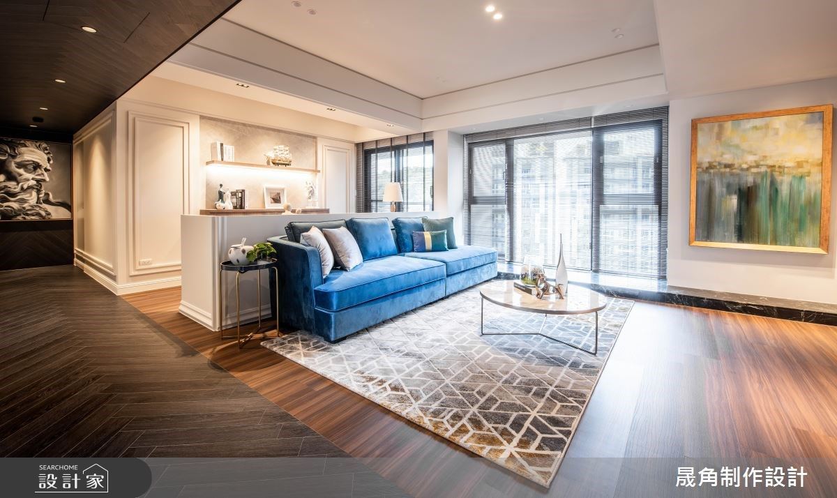 在新古典景觀大宅裡，為你留一間馬卡龍甜心臥房！