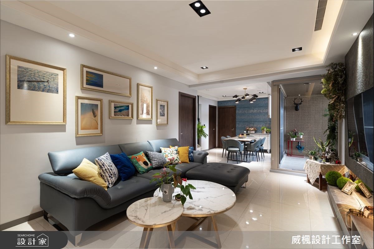 不經意流露的高級奢華感！讓採光、綠意走入空間，實踐優雅獨具的簡約美學