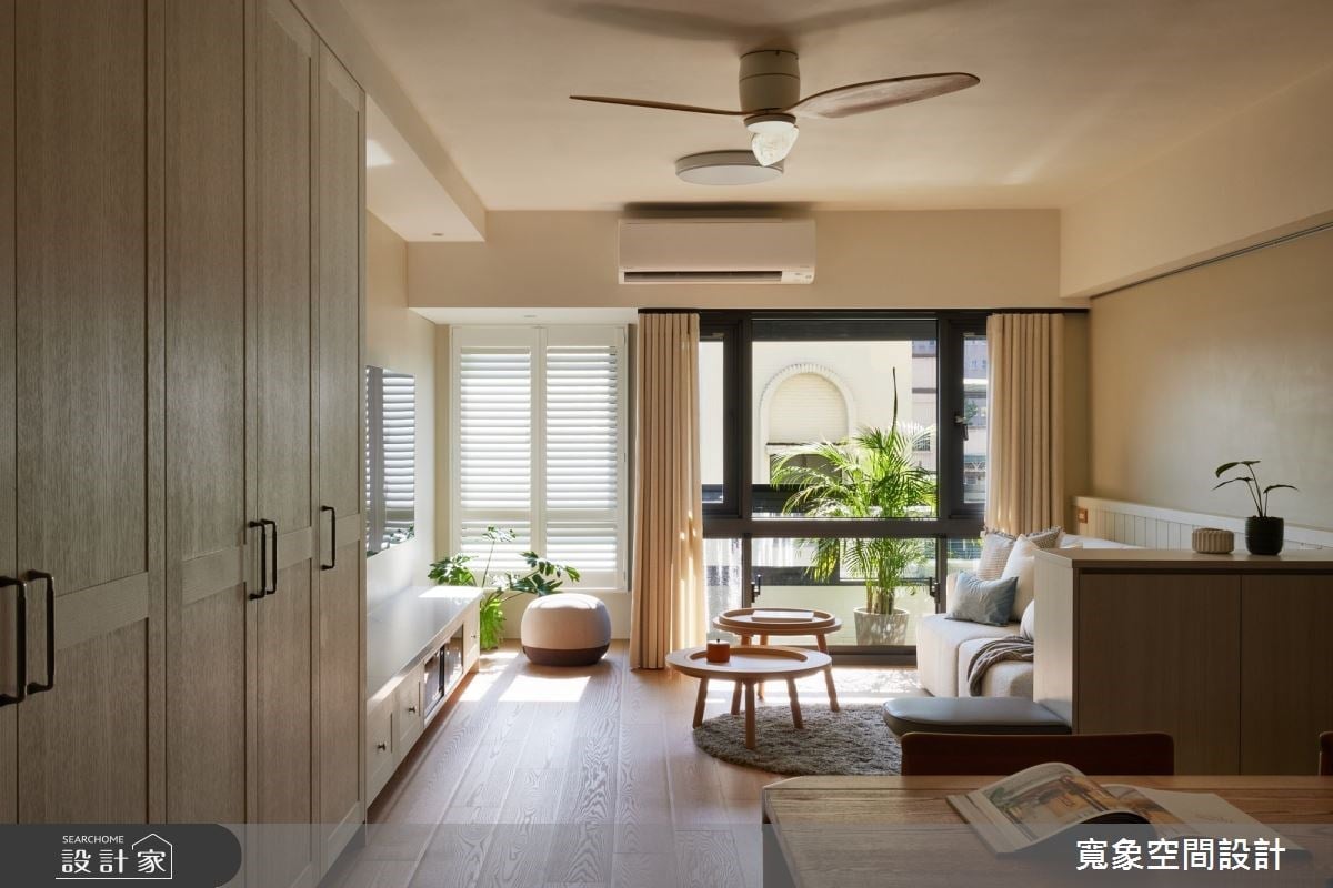 格局改造全面啟動！38年老屋翻轉廳房格局，擁抱寬敞客廳優化餐廚關係，...