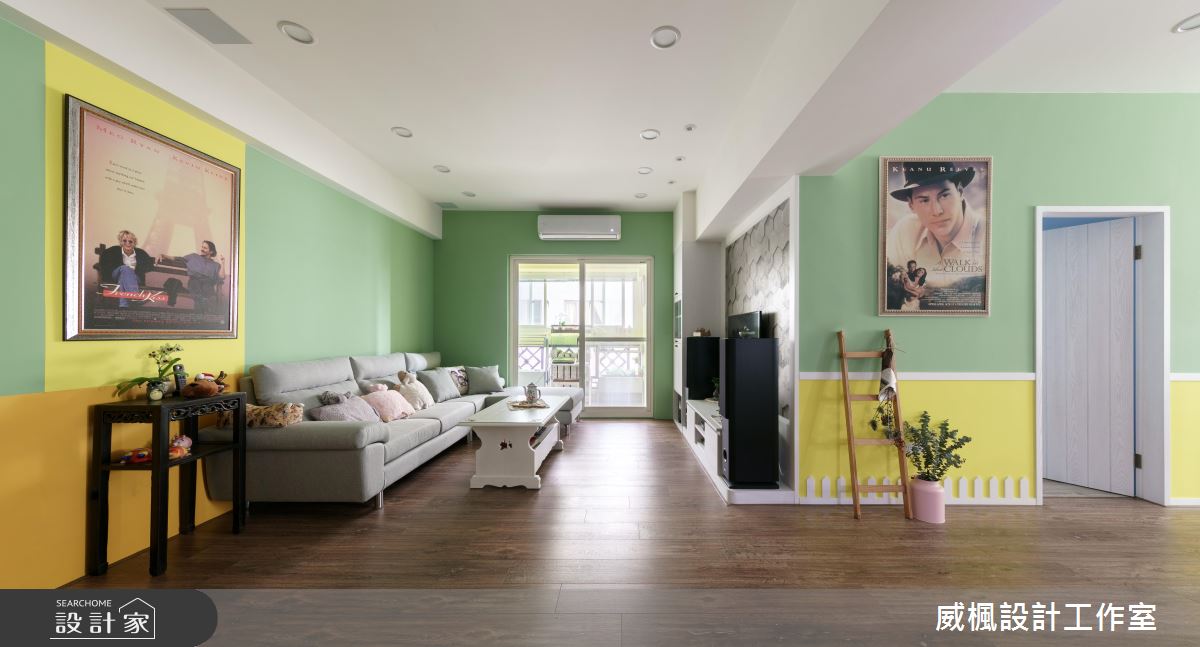 替老屋施展繽紛活力 綠意與電影元素譜寫鄉村風場景